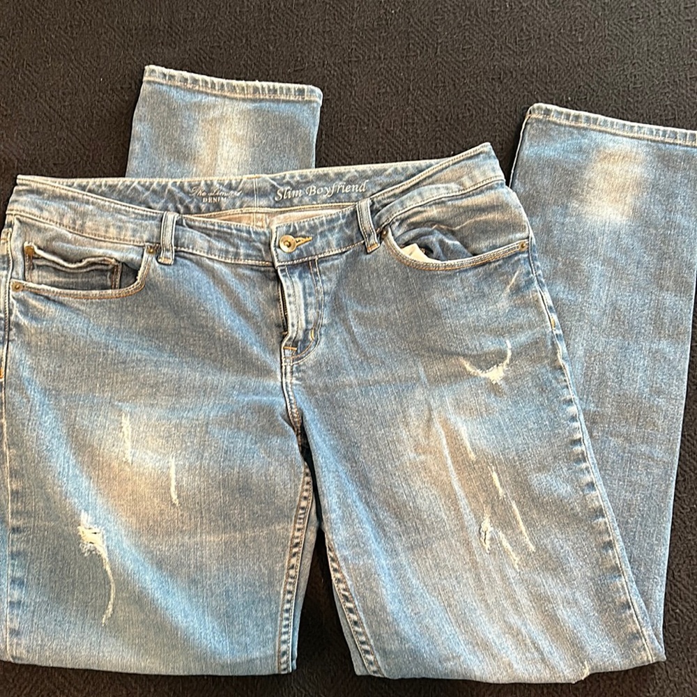 Slim Boyfriend Jeans